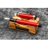 Galen Leather Galen Leather The Pen Rest Wooden Pen Stand Olive
