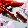 Wancher Wancher Dream Pen Aizu Urushi Penna Stilografica Tamamushi-nuri