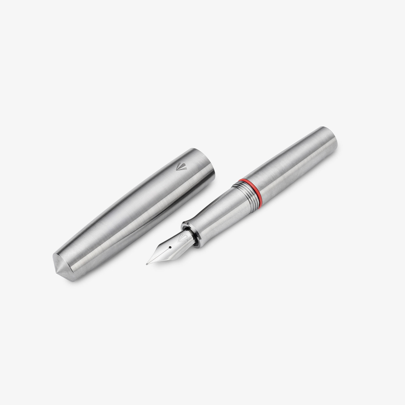 Gravitas Gravitas Pocket Fountain Pen Raw Grade 5 Titanium
