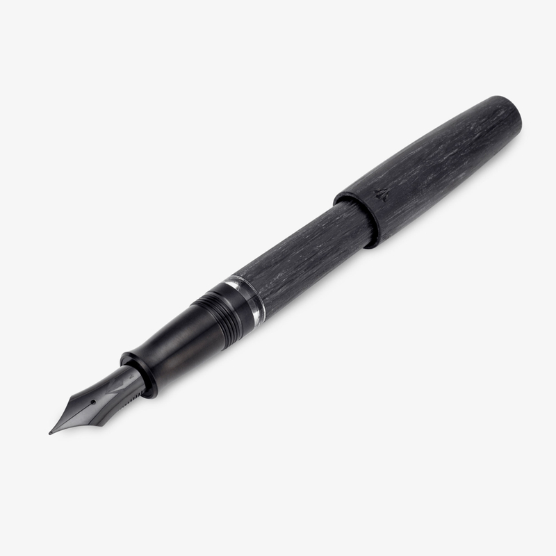 Gravitas Gravitas Piston Fountain Pen Carbon Black Limited Edition