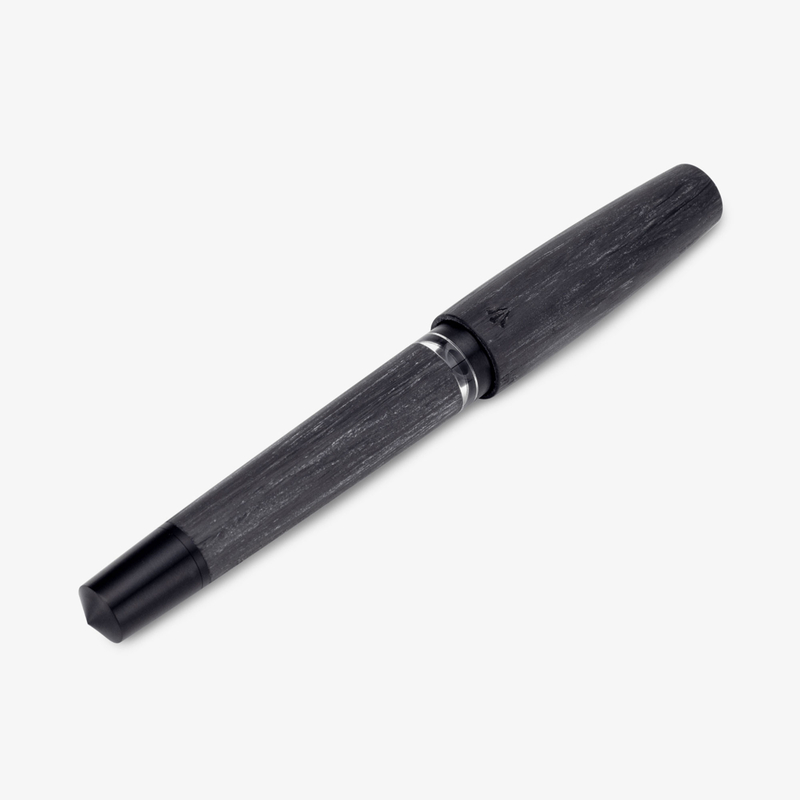 Gravitas Gravitas Piston Fountain Pen Carbon Black Limited Edition