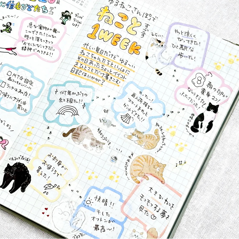 Bande Bande Washi Tape Gatti
