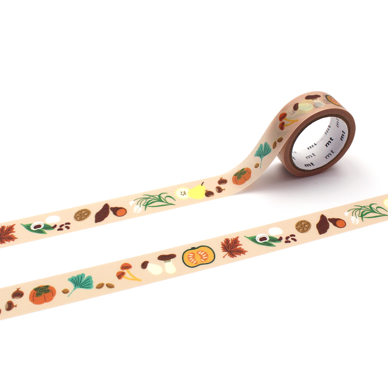 MT Masking Tape MT x Léa Maupetit Washi Tape Golden Autumn