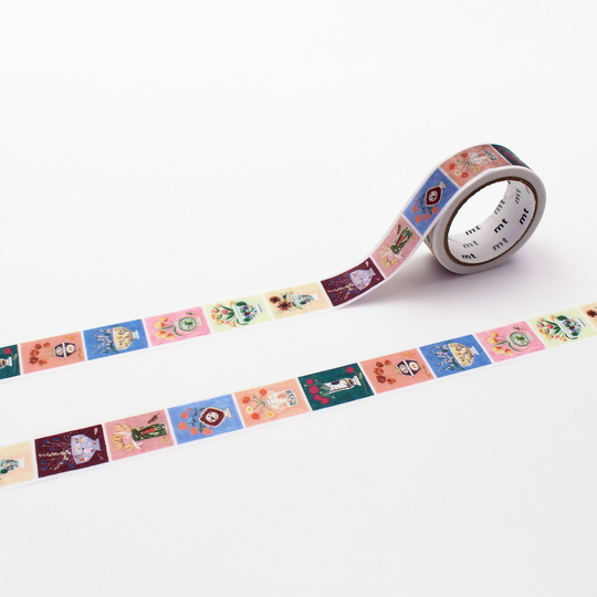 MT x Polly Fern Washi Tape Flowers