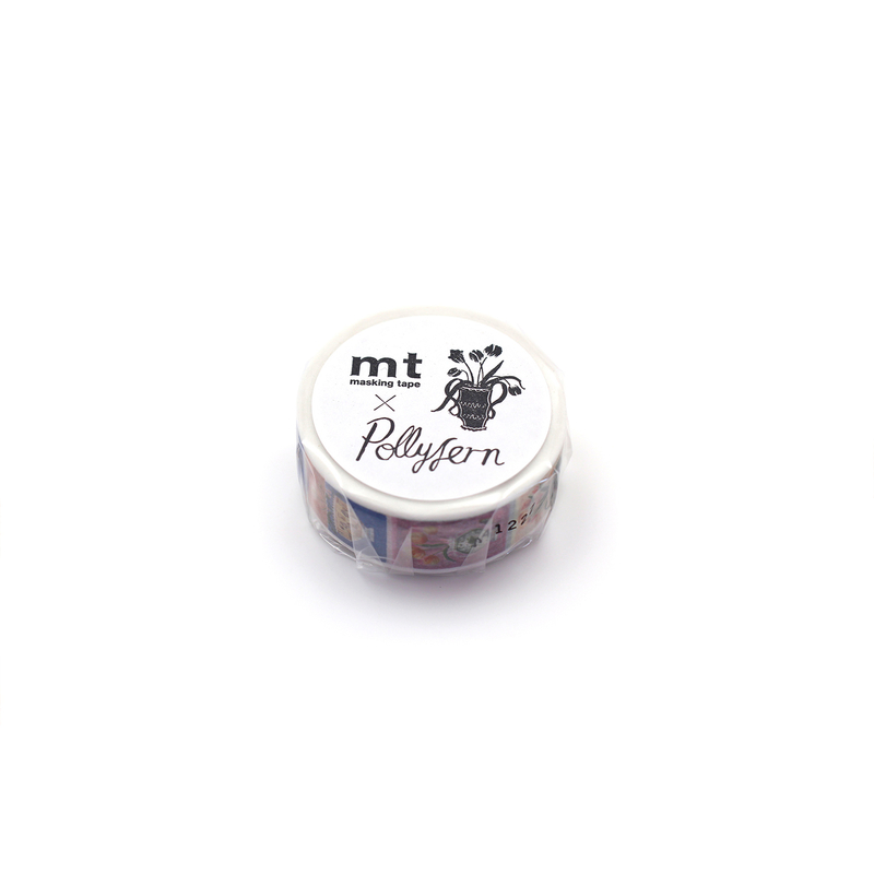 MT Masking Tape MT x Polly Fern Washi Tape Flowers
