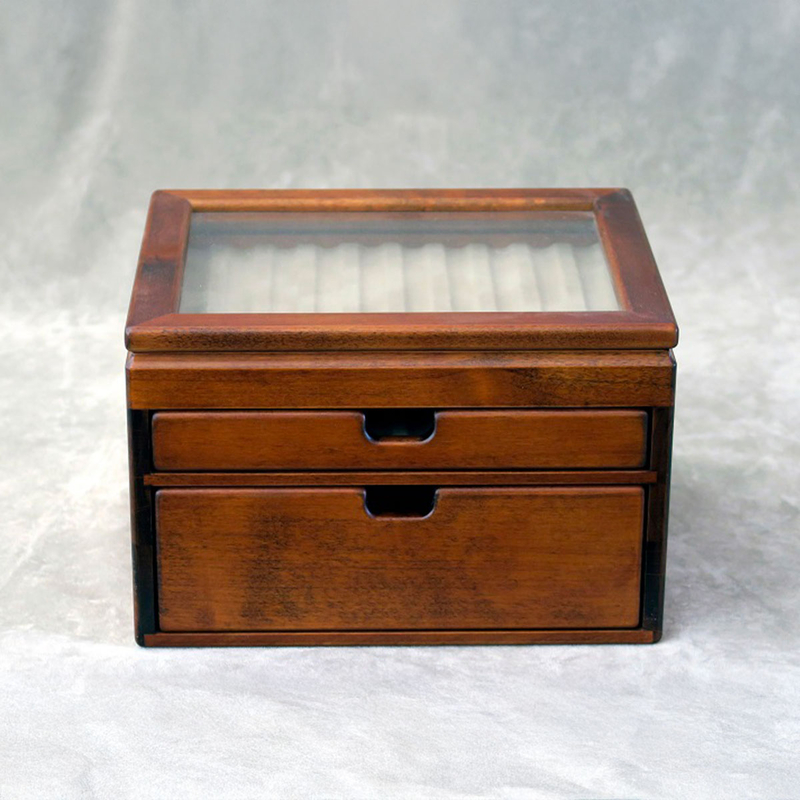Toyooka Craft Toyooka Craft Scatola Portapenne in Legno Alder Brown