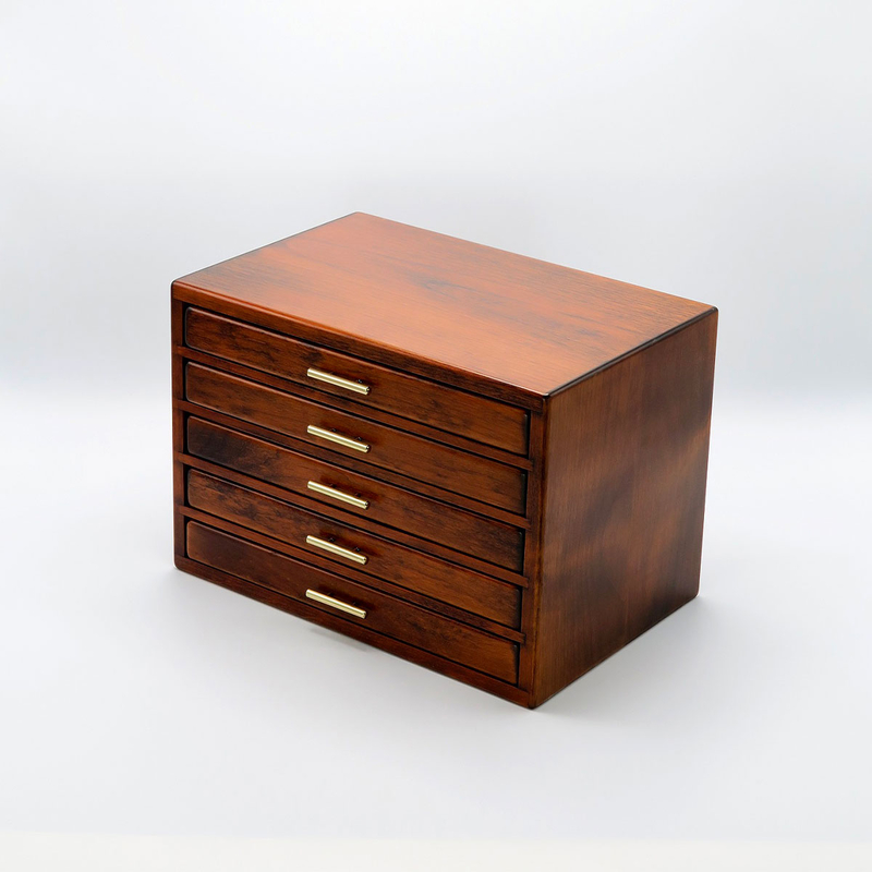 Toyooka Craft Toyooka Craft Portapenne in Legno 60 Posti Alder Brown