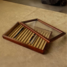 Toyooka Craft Toyooka Craft Pen Tray with Lid Alder Brown