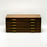 Toyooka Craft Toyooka Craft Fountain Pen Box for 100 Pens Alder Brown