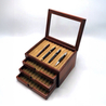 Toyooka Craft Toyooka Craft Portapenne in Legno 40 Posti Alder Brown