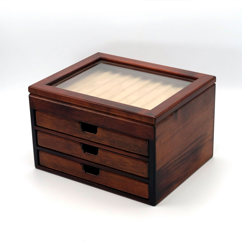 Toyooka Craft Toyooka Craft Portapenne in Legno 40 Posti Alder Brown