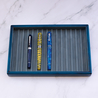 Toyooka Craft Toyooka Craft Vassoio Portapenne in Legno Hinoki Blue