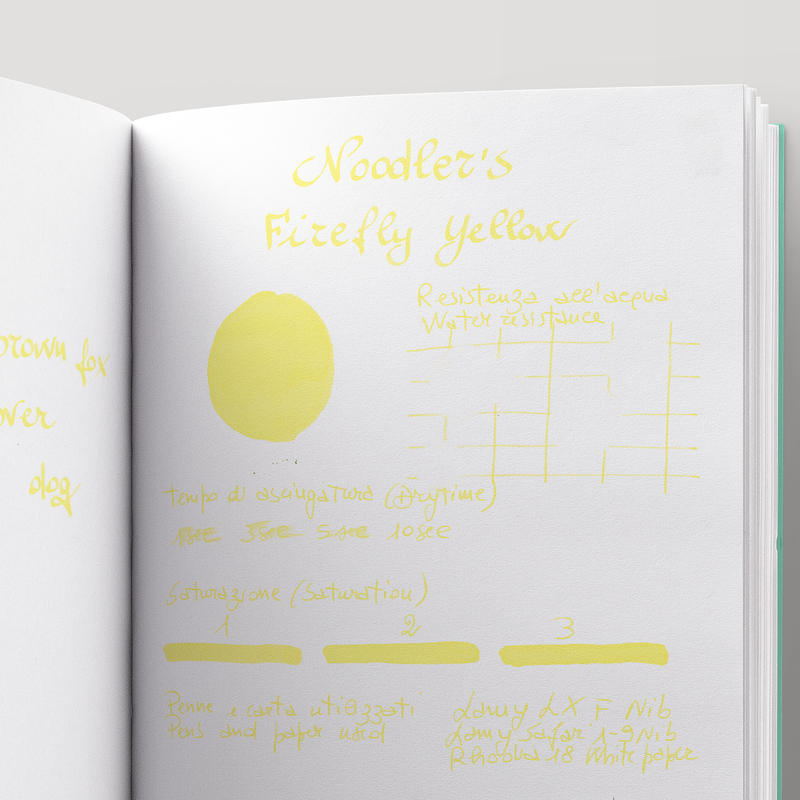 Noodler's Firefly Yellow HL Ink Bottle 3 oz