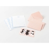Midori Midori Set Carta da Lettere con Adesivi Hungry Cat