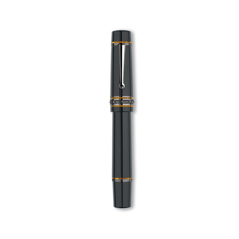 Delta Delta DV Oversize Fountain Pen Soiree & Ruthenium