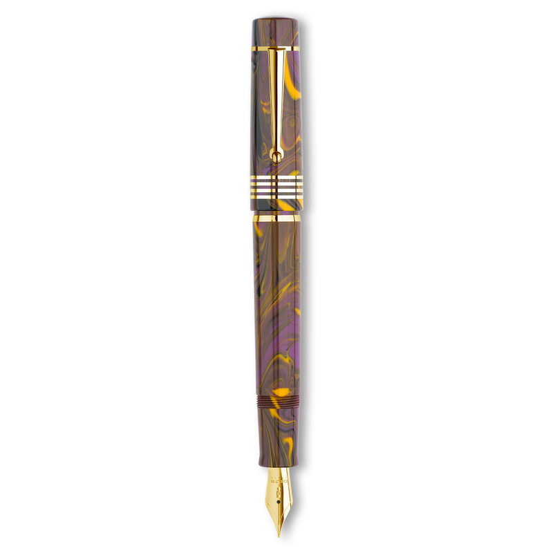 Delta Delta Neo Gallery Fountain Pen Iris & Gold