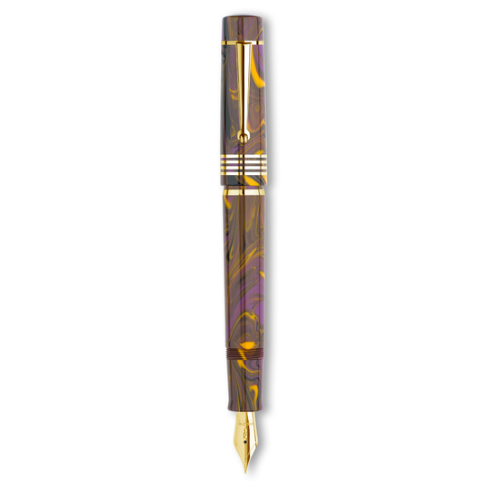 Delta Neo Gallery Fountain Pen Iris & Gold