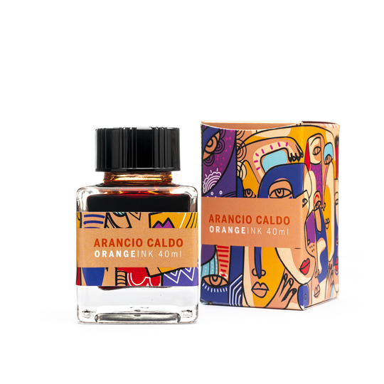 Leonardo Warm Orange Ink Bottle 40 ml