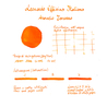 Leonardo Officina Italiana Leonardo Arancio Caldo Inchiostro 40 ml