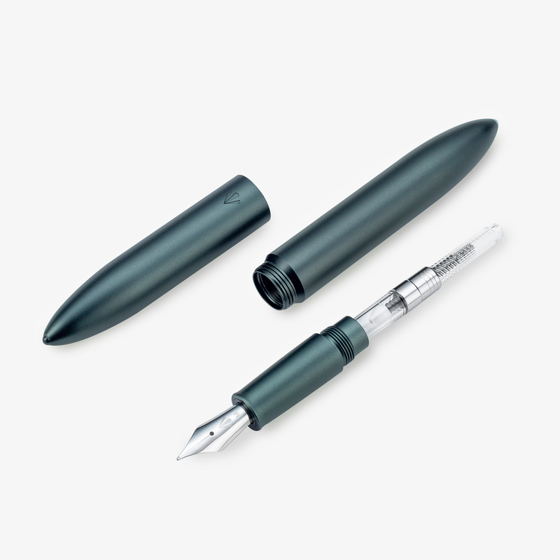 Gravitas Gravitas Flagship Penna Stilografica Dark Olive Grey