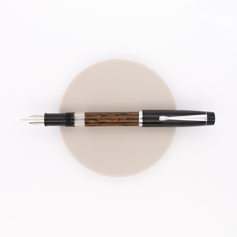 Noodler's Konrad Ebonite Fountain Pen Dixie 10 Chestnut