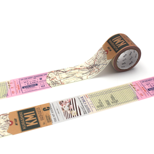 MT Ex Washi Tape Retro Collage