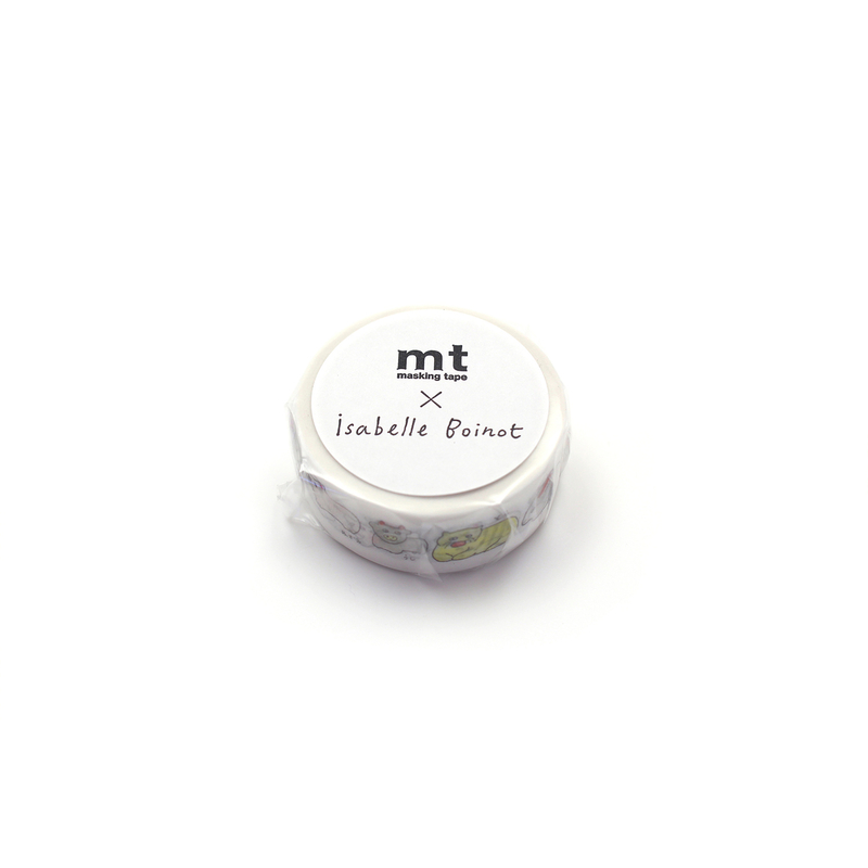 MT Masking Tape MT x Isabelle Boinot Washi Tape Animali