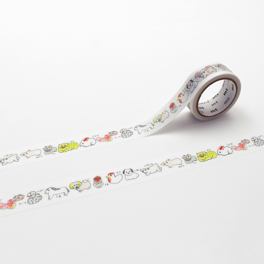 MT x Isabelle Boinot Washi Tape Animali
