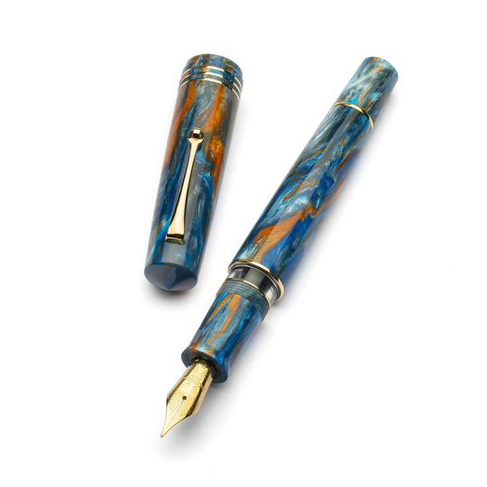 Leonardo Momento Zero Grande 2.0 Fountain Pen Ocean Sunrise