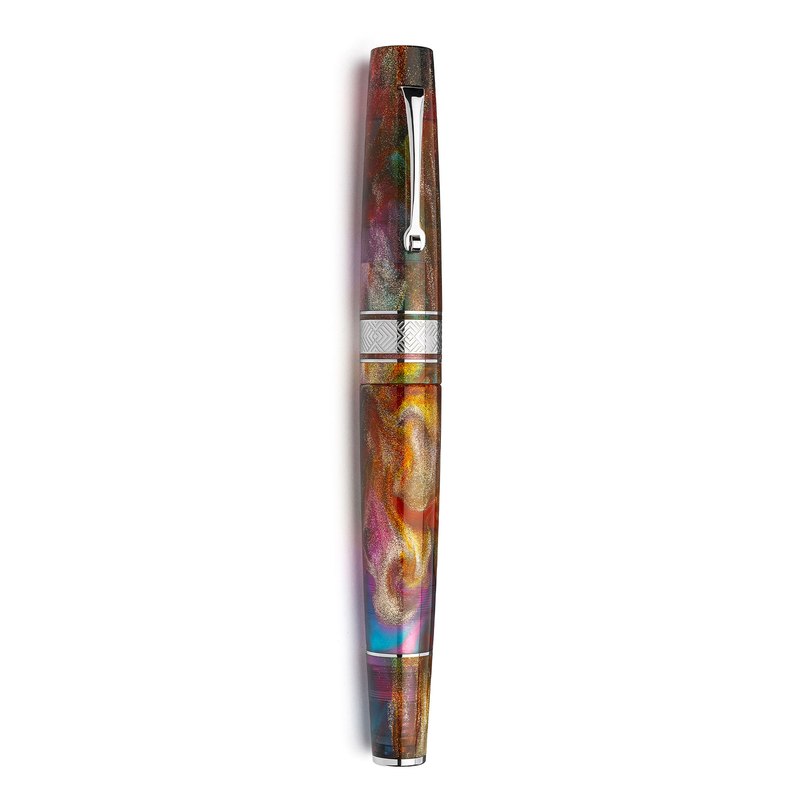 Leonardo Officina Italiana Leonardo Supernova Penna Stilografica Primary Manipulation 5 & Rodio Edizione Limitata