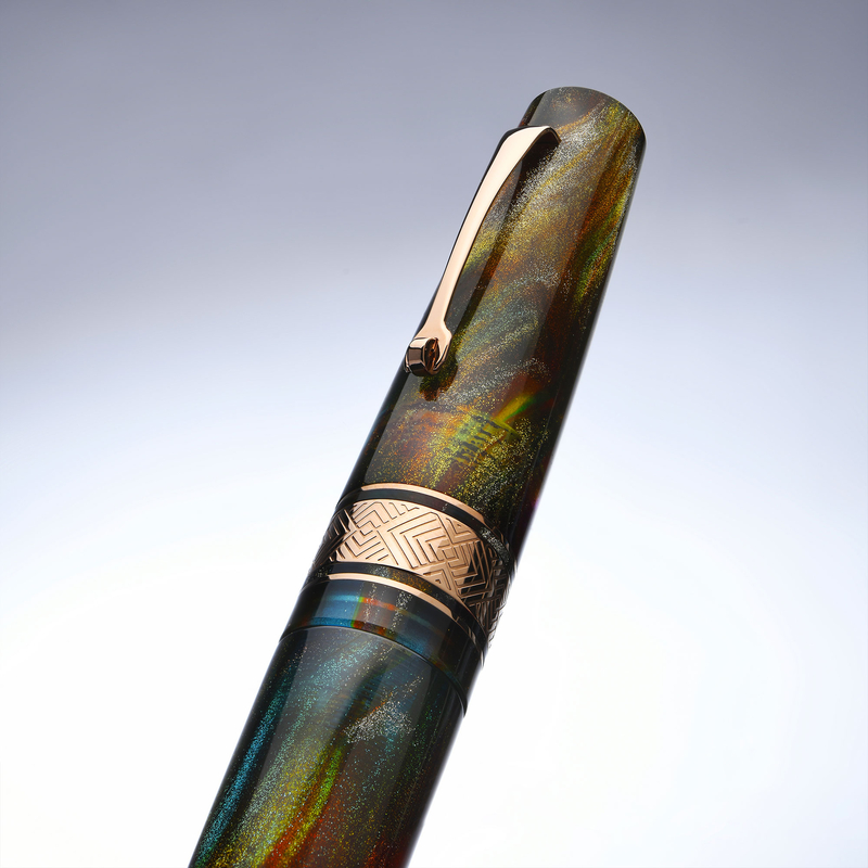 Leonardo Officina Italiana Leonardo Supernova Penna Stilografica Primary Manipulation 5 & Oro Rosa Pennino 6 Edizione Limitata
