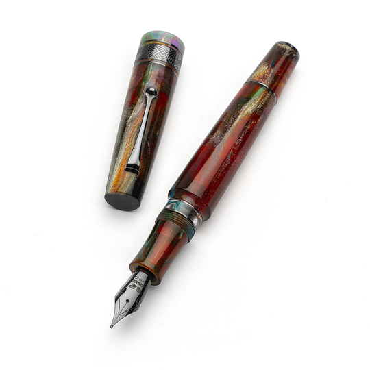 Leonardo Supernova Penna Stilografica Primary Manipulation 5 & Rutenio Edizione Limitata