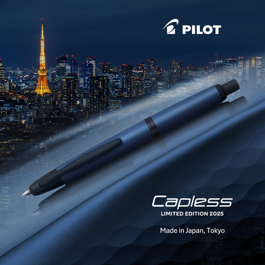Pilot Capless Fountain Pen Link Midnight 2025 Limited Edition