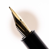 Wancher Wancher Sekai Densho 6 Facets Fountain Pen Ebony