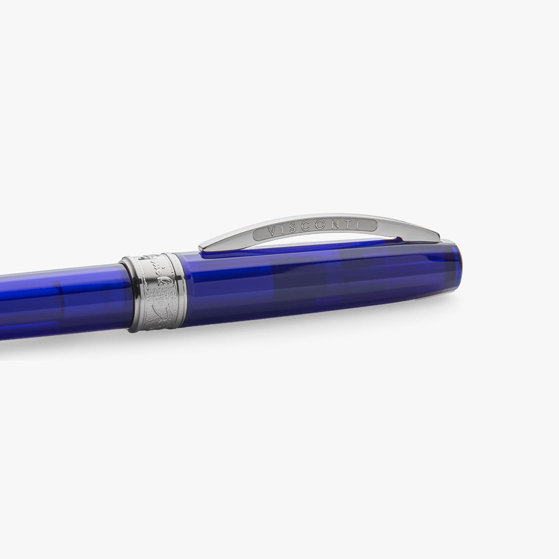 Visconti Visconti Michelangelo Penna Sfera Blu Traslucido