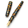 Leonardo Officina Italiana Leonardo Momento Zero Grande 2.0 Penna Stilografica Crepuscolo Marino & Oro Pennino 8 14k