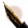 Leonardo Officina Italiana Leonardo Momento Zero Grande 2.0 Penna Stilografica Crepuscolo Marino & Oro Pennino 8 14k