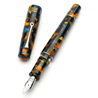 Leonardo Officina Italiana Leonardo Momento Zero Grande 2.0 Fountain Pen Crepuscolo Marino & Rhodium