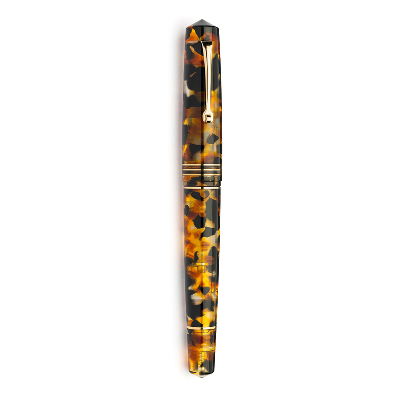 Leonardo Officina Italiana Leonardo Momento Zero Grande 2.0 Fountain Pen Sottobosco & Gold
