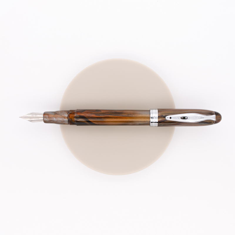 Noodler's Ahab Penna Stilografica Pima Tortoise