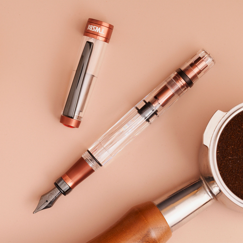 TWSBI Twsbi Diamond 580AL R Fountain Pen Affogato & Onyx