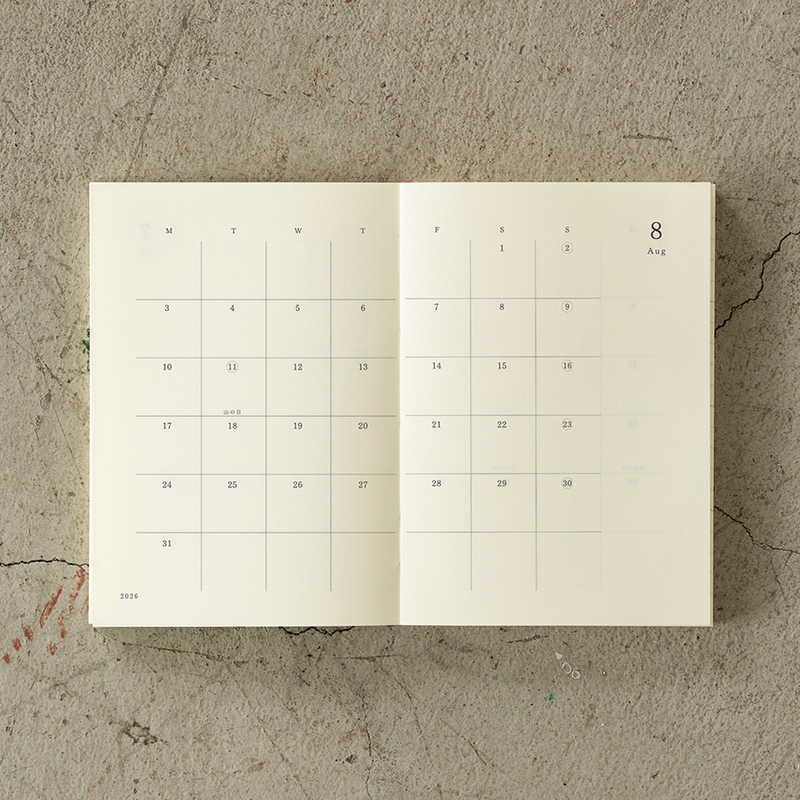 MD Paper MD Paper Notebook Agenda 2026 Settimanale A6