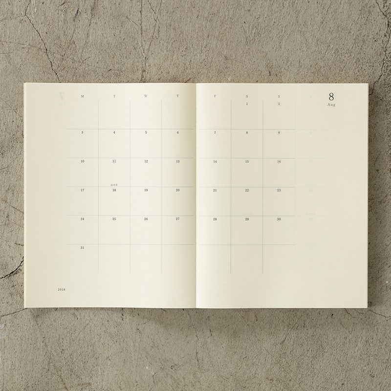 MD Paper MD Paper Notebook Agenda 2026 Settimanale A4 Thin