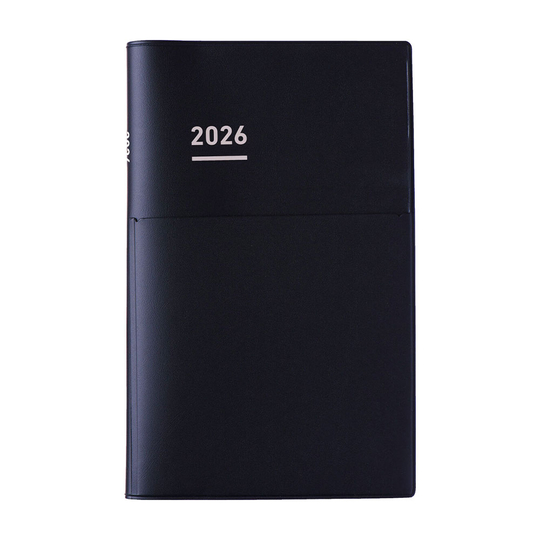 Kokuyo Jibun Techo Biz Agenda 2026 A5 Slim Nera