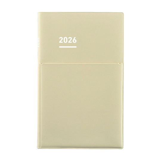 Kokuyo Jibun Techo Biz 2026 A5 Slim Beige