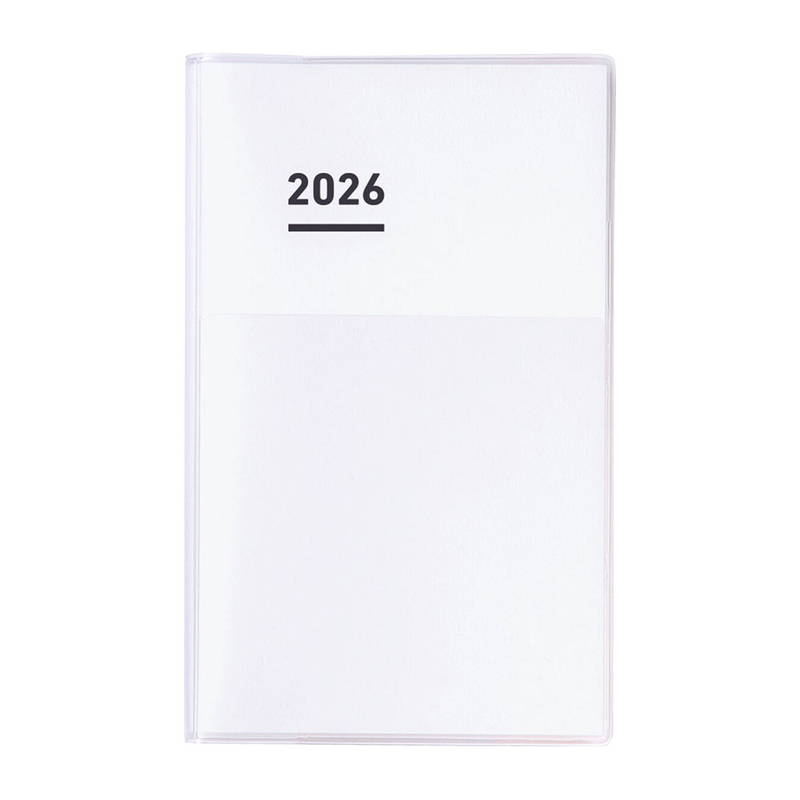 Kokuyo Kokuyo Jibun Techo Diary 2026 A5 Slim White