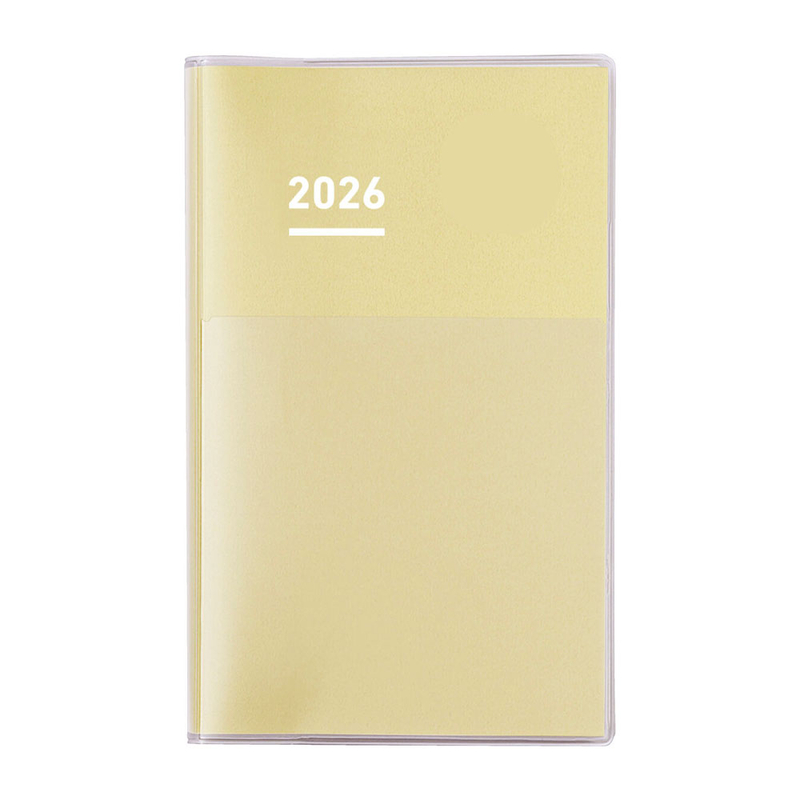 Kokuyo Kokuyo Jibun Techo Diary 2026 A5 Slim Yellow