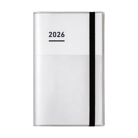 Kokuyo Jibun Techo First Kit Agenda 2026 A5 Slim Bianca