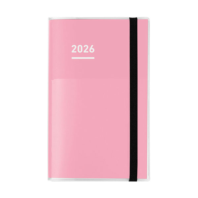 Kokuyo Kokuyo Jibun Techo First Kit Agenda 2026 A5 Slim Rosa