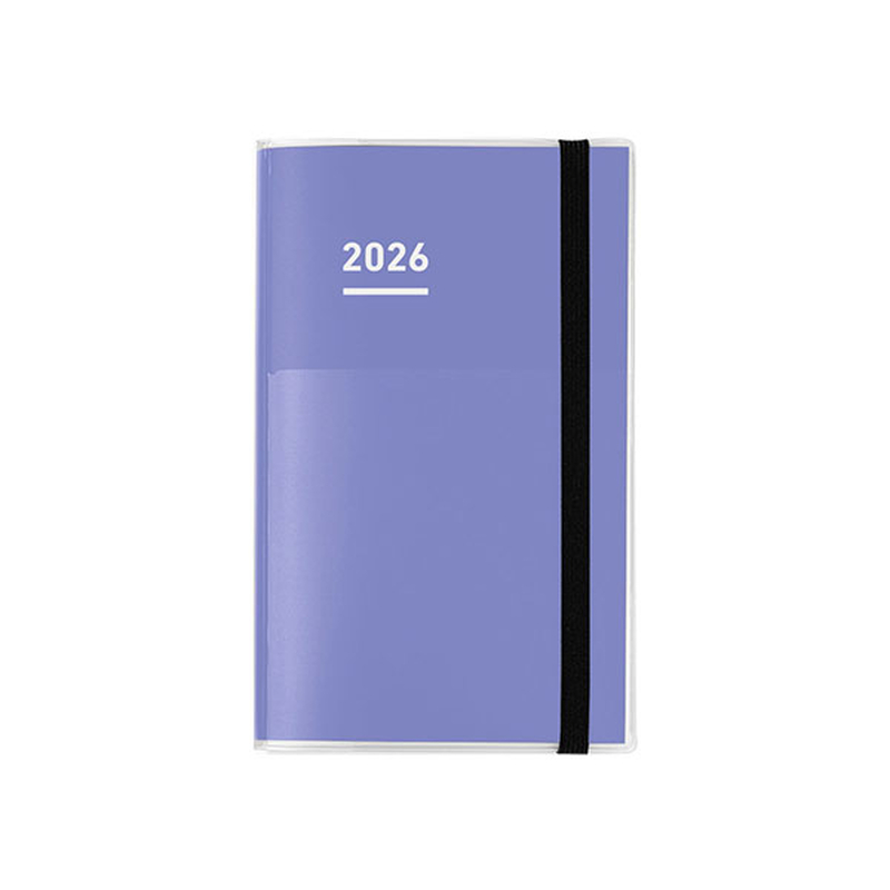 Kokuyo Kokuyo Jibun Techo First Kit mini Agenda 2025 B6 Slim Viola